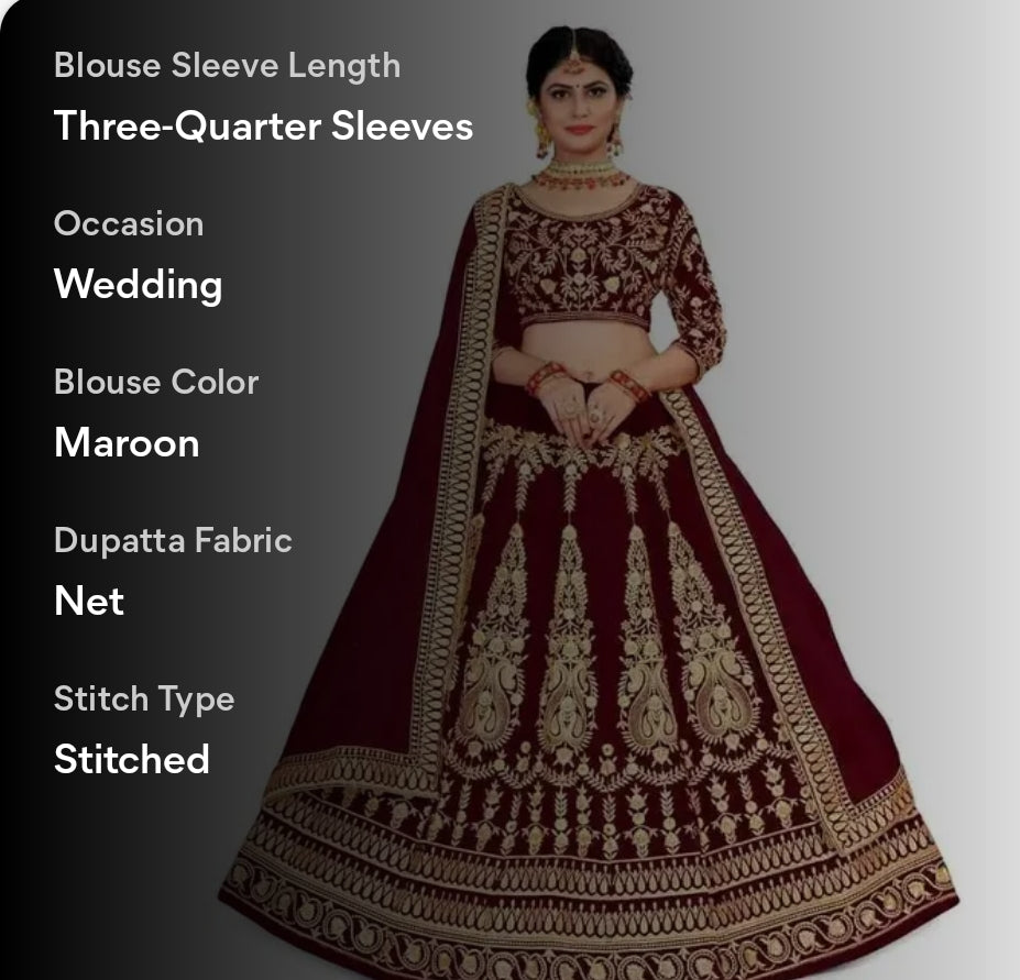 Wedding women lehenga