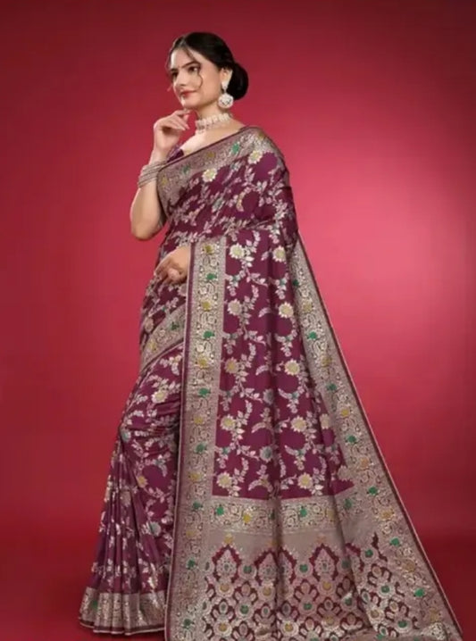 Banarasi silk saree